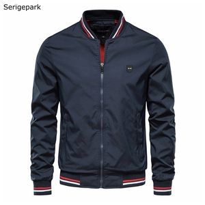 Chaquetas para hombres Serige Park Chaquetas para hombres Moda Marca de lujo Mariposa Ocio Primavera y otoño Chaqueta con cremallera para hombres Abrigo para uso casual diario 220924