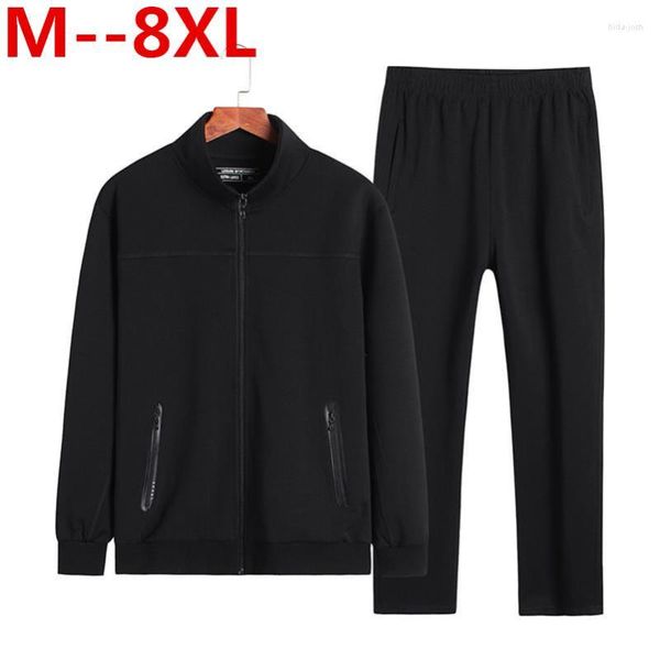 Chaquetas para hombre Talla 10XL 9XL 8XL Plus 6XL 5XL Jaqueta Masculina Chaqueta informal para hombre Cuello mandarín Abrigo para hombre Cómodo para hombre