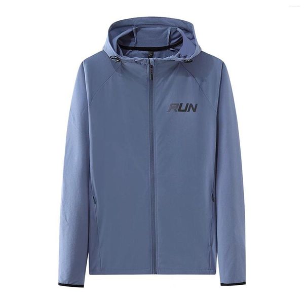 Chaquetas para hombres Ropa deportiva Chaqueta con capucha Abrigo Ropa para correr Otoño e invierno Senderismo Cremallera Cardigan Entrenamiento casual