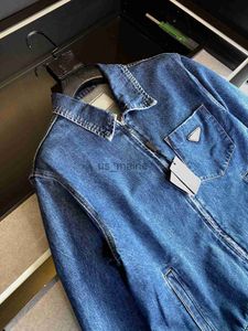 Chaquetas de hombre Chaqueta de diseñador de moda de primavera y otoño Tamaño de EE. UU. Cremallera Chaqueta de jean azul Diseño de alta calidad Chaquetas de lujo para hombre J230712