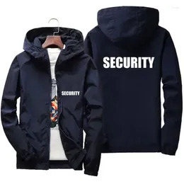 Herenjacks lente en herfst ritsjack Vader zoon jongens meisjes swat beveiliging windscheper parka kleding mannelijke plus size jas