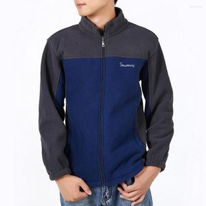 Chaquetas para hombre, abrigo de suéter informal para primavera y otoño, chaqueta polar ultrasuave para hombre, accesorio con cremallera para hombre