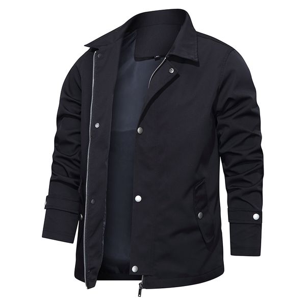 Vestes pour hommes printemps Bomber veste hommes mode décontracté coupe-vent manteau automne nouveau chaud vêtements d'extérieur Stand mince militaire 230919