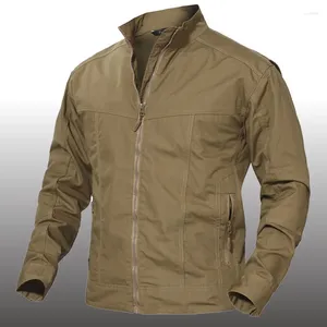 Chaquetas para hombres Primavera Senderismo Multicam Militar Bomber Táctico Hombres Thin Ripstop Impermeable Cortavientos Ejército Camuflaje Outwear Abrigo