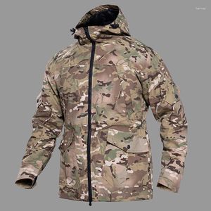 Vestes pour hommes Printemps M65 Tactique US Army Militaire Veste imperméable Trench-Coat Manteaux Mâle Automne Casaco Masculino Coupe-vent