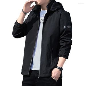 Vestes pour hommes streetwear veste de moto d'hiver Parkas Vêtements masculins Vêtements de luxe Spring Long Couches d'escalade Anorak