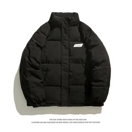 Vestes pour hommes Streetwear hiver Harajuku veste de mode Parkas Femal épais coloré coréen bulle manteau fille noir bombardier 5XL 231013