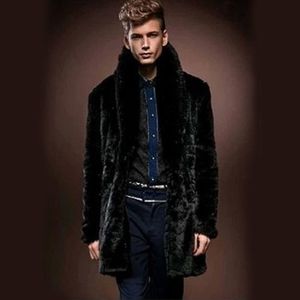 Style des vestes pour hommes en hiver, faux manteau de vison de fourrure, couches plus épaisses section et style britannique / 230816