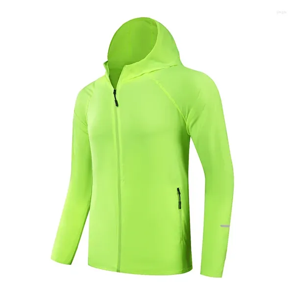 Vestes pour hommes Vêtements sols Summer Summer Running Training Training Coat Casual Fashion Fashion Outdoor Randonnées