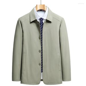 Herenjacks Supuscreat Spring Mens Business en Coats Warden Collar Men Blazer Simple Casual Desse Top Kwaliteit af