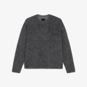 Herenjacks trui in Mohair met tageffect Dog Print #NIGO3935