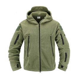 Chaquetas de los hombres Chaqueta de lana táctica Uniforme militar Chaqueta con capucha informal de concha suave Hombres Ropa térmica del ejército 221124