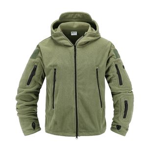 Herenjacks Tactische fleece jas Militair uniform Soft Shell Casual Hooded Jacket Men Thermal Army Clothing 221006