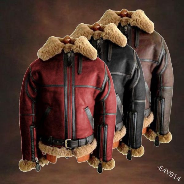 Hommes Vestes Épaissir Chaud Veste Hommes Solide Manteau D'hiver Vintage Outwear Coupe-Vent Chamarra Hombre Polaire Veste Homme Hommes Parkas Clohte