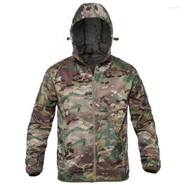 Vestes pour hommes Mince Armée Militaire Léger Coupe-Vent À Séchage Rapide Veste D'été Imperméable Tactique Peau Imperméable Hommes