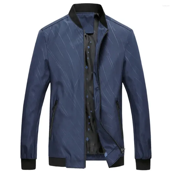 Chaquetas para hombres delgada azul verde chaqueta de negocios para hombres primavera otoño masculino transpirable formal oficina abrigo cortavientos abrigo clásico para hombre