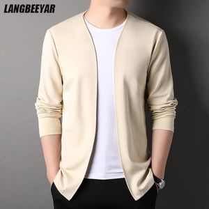 Men S Jackets Top Grade merkontwerper Kimono Classic Casual Fashion Jacket Wind Breakher Coats Japanse Style Solid Color Clothing 230307