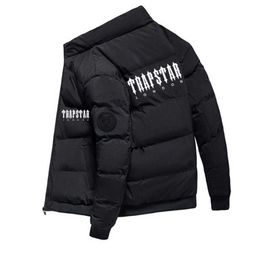 Vestes pour hommes Trapstar nouveaux hommes hiver et manteaux vêtements d'extérieur 2022 Londres Parkas veste coupe-vent épais chaud mâle Y2211