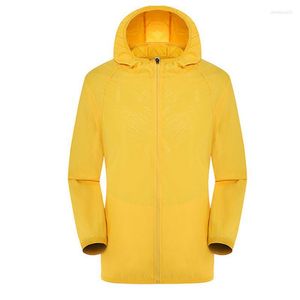 Giacche da uomo Cappotto antivento antipioggia ultraleggero Traspirante Impermeabile Antivento Donna Uomo Casual Top Outdoor Maniche lunghe Con cappuccio