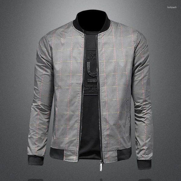 Chaquetas para hombre Actualice su guardarropa con nuestra chaqueta ajustada 2024: material de calidad, tela cómoda y diseño elegante