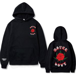 Vestes pour hommes USA Rapper Eladio Carrion Sweat à capuche imprimé Rose Flower Graphics Hoodies Hommes Femmes Sauce Boyz Album de musique Sweat Hommes Streetwear 230807