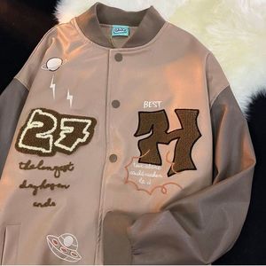 Vestes pour hommes Vintage Y2K manteau décontracté à manches longues mignon Harajuku vêtements d'extérieur de base automne hiver manteaux femmes coréens hauts streetwear