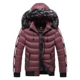 Vestes pour hommes chaud polaire hiver Parkas veste matelassée manteau automne vêtements d'extérieur bouffants vêtements thermiques surdimensionné Streetwear 231212