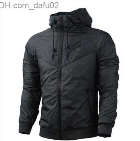 Hommes Vestes En Gros -Sweat À Capuche Hommes Femmes Coupe-Vent Veste Manteau À Manches Longues Automne Sports Zipper Windcheater Designer Hommes Vêtements Z230720