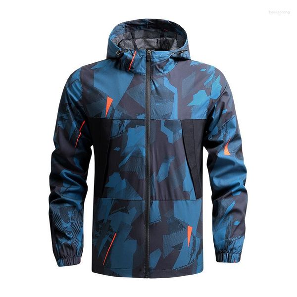 Chaquetas para hombre rompevientos ciclismo con capucha ropa otoño chaqueta a prueba de viento Mtb Motocross Downhill bicicleta abrigo Coupe Vent Cyclisme Homme