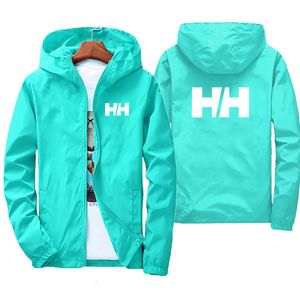 Heren Jackets Windendaar Jacket Men Spring Summer Jacket Street Windscheper Hoodie Zip Light Jacket Men's Casual Coat 230818