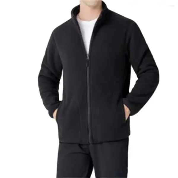 Chaquetas para hombre Abrigo básico de invierno Ropa deportiva para exteriores Ropa de abrigo para hombre Chaqueta con forro de lana Abrigos ecuestres para hombre Sudadera de primavera y otoño 5XL