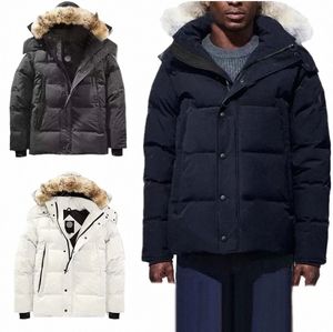 Chaquetas para hombres Algodón de invierno Abrigos Parka para mujer Fashiongoose Cortavientos al aire libre Parejas Abrigos cálidos engrosados Diseñador personalizado Parkas canadienses v1lm #