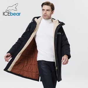 Men S Jackets Winter Jacket Stijlvolle jas Winddicht en warm mannelijk merk Parka Middenlengte Casual katoen MWC20887D 230106