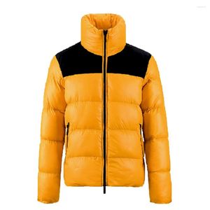 Herenjacks winter heren warme klassieke 20d nylon jassen bubble puffer pluizig jasje voor mannen