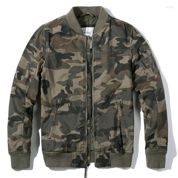 Chaquetas para hombre, chaqueta militar de invierno para hombre, forro polar de algodón con múltiples bolsillos, abrigo grueso verde suelto informal Harajuku táctico de camuflaje