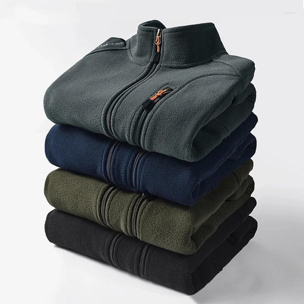 Chaquetas para hombre, prendas de vestir de invierno, chaqueta gruesa y cálida de lana, Parkas para hombre, trajes casuales de primavera, abrigo militar táctico de talla grande 5XL