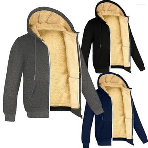 Vestes pour hommes Sweats à capuche chauds hiver