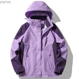 Herenjacks Dameskap Jacked Jacket Waterdichte jas Dames ritssluiting Jacket Spring en Autumn Casual Work Jacket Fashionable Outdoor Adventure JacketL2404