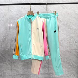 Vestes pour hommes Y2K Patchwork Palm Jacket Men Femmes Mouilles de haute qualité Broidered Coconut Tree Sorwear Gym 230922