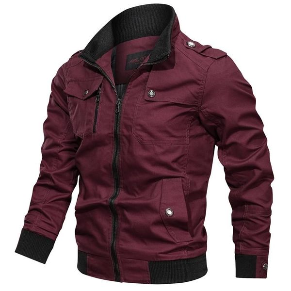 Chaquetas de hombre Ymwmhu hombres 2023 otoño Casual Motor chaqueta abrigo invierno Vintage prendas de vestir algodón sólido hombres moda ropa TrendsMen's