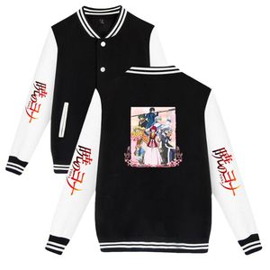 Herenjacks Yona van de Dawn Baseball Jacket Anime Trucksuit Loose Deskleding Streetwear Kleding Causale lange mouwjackers