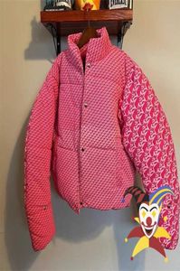 Vestes pour hommes Young Thug Pink Puffer Jack Parkas Hommes Femmes Épaissir Garder au chaud Veste Manteaux T2212069491403