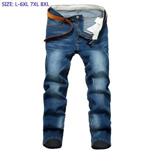 Heren jeans 2021 volledige lengte broek hoge kwaliteit katoen Droct verkoop extra grote man Super Big Plus size 28-42 44 46 48