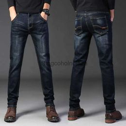 Jeans pour hommes 2022 nouveauté haute qualité élastique Slim Jeans hommes Skiny Jeans gris Jeans hommes grande taille 28-40 11 choix High QualityL231003