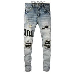 Heren Jeans 2022 New Arrivals Amirs Heren Luxe Denim Jeans Gaten Broek Jean Coolguy Biker Broek Man Kleding Ukj5 1jub6KU0P