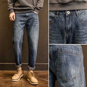 Jeans masculin 2022 Spring and Automn Mens Jeans Mens High Quality Full Full Match Daily Casual Mens Pantal