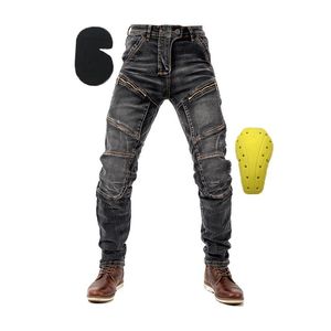 Jeans pour hommes 2022 été hommes moto pantalons aramide Moto équipement de protection équitation Touring noir Moto pantalon bleu Motocross