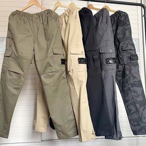 Jeans pour hommes 2023 Compass Cargo Stone Pantalons Hommes Militaire Marque Pantalon Long Mâle Jogging Salopette Tactique Designer Joggers 230925