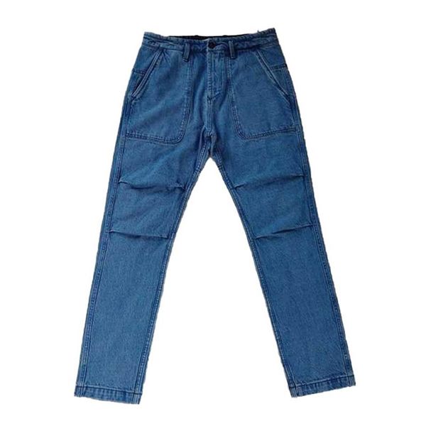 Jeans para hombres 2023 Primavera y otoño Jeans nuevos Hombres sueltos rectos Tendencia de verano Joker Pantalones delgados casuales Men241n