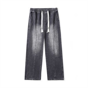 Jeans pour hommes 2023 printemps nouveaux hommes lâche jean coréen rue Baggy droit large jambe pantalon Y2K Hip Hop mode pantalon en denim décontracté Z0225